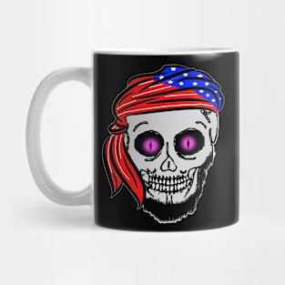 Halloween Skeleton Head Mug